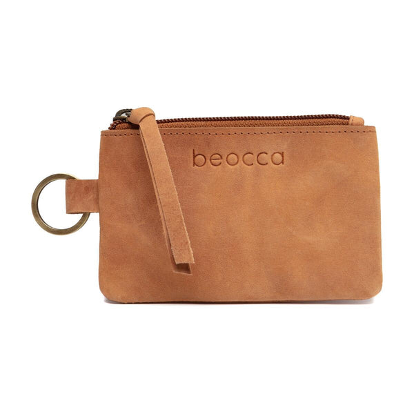 Beocca leren etui cognac