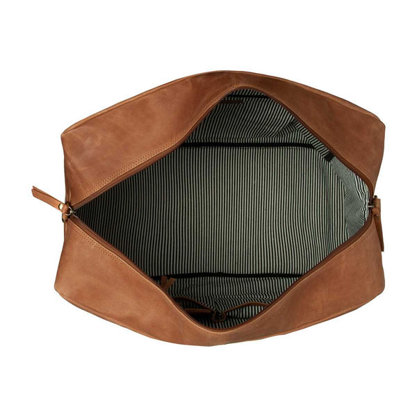 Weekendtas Milo leer detail opname