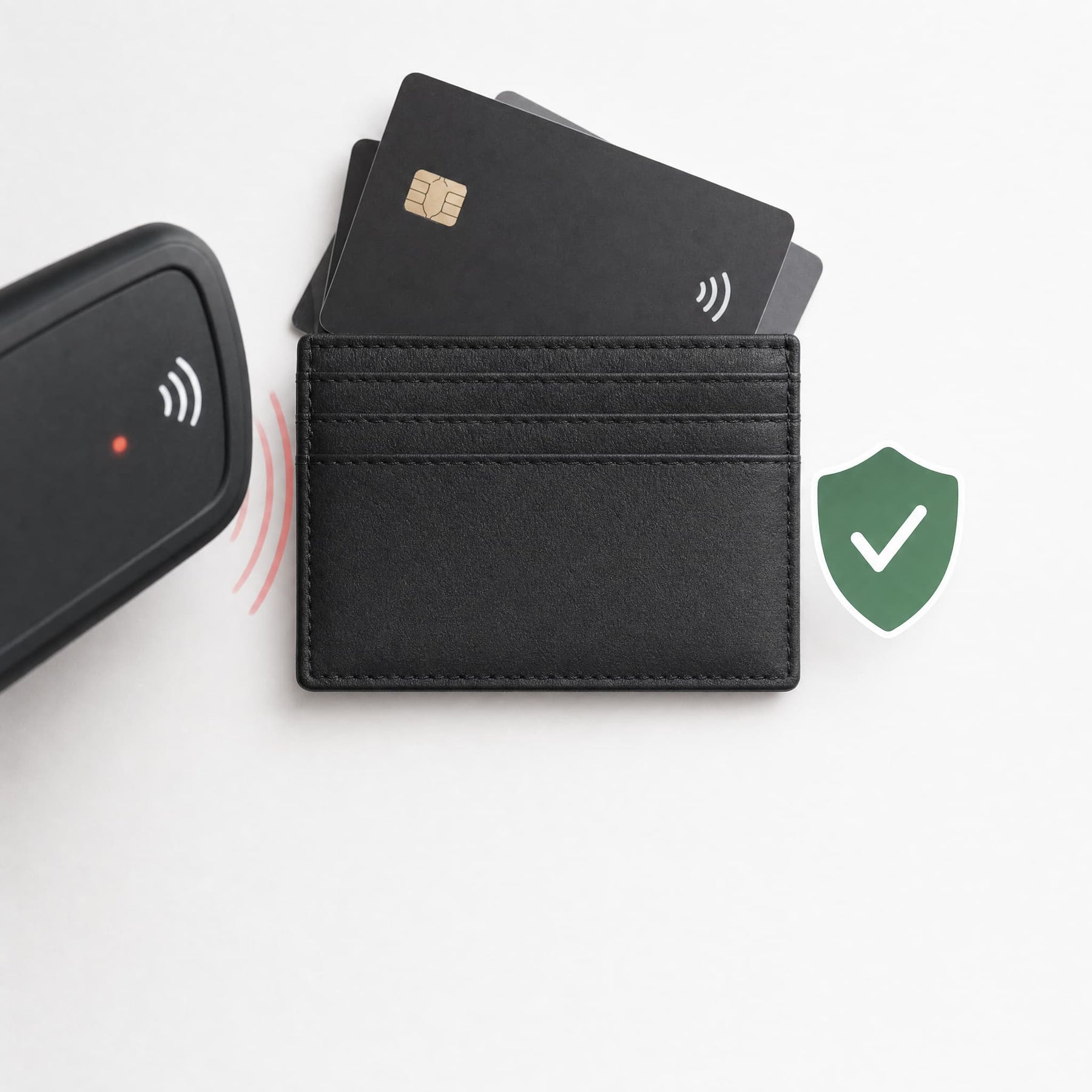 RFID in een leren portemonnee: nodig of onzin?