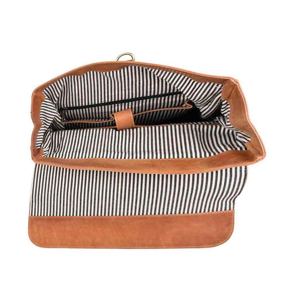 Leren Rugzak Bryce | 17" binnenkant