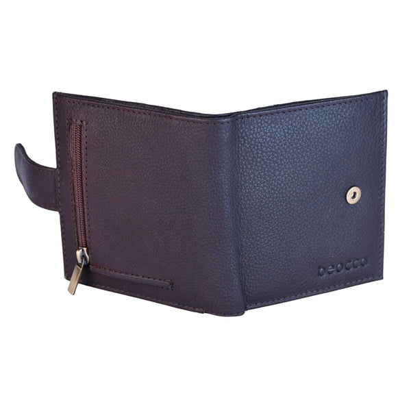 Leren Portemonnee Aris - handgemaakt plantaardig gelooid leer