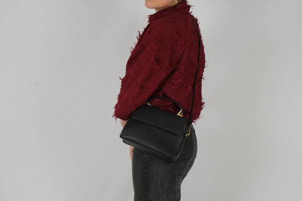 Leren schoudertas Fei alternatieve weergave