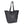 Leren shopper Mira zwart