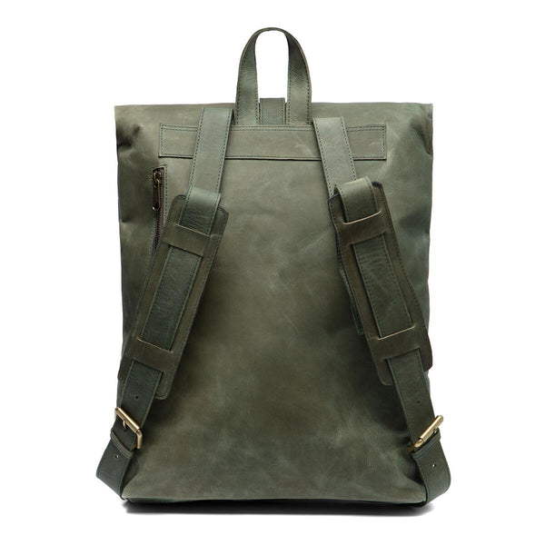 Rugzak Mavis | 15,6" - handgemaakt plantaardig gelooid leer