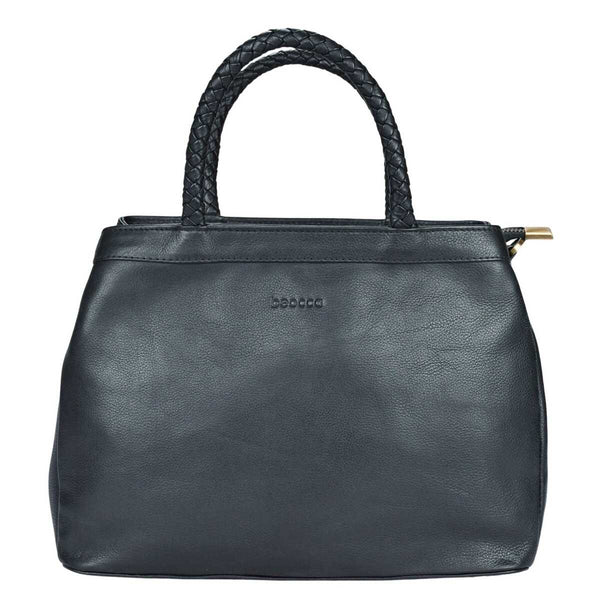 Leren mid-size handtas Beau voorkant