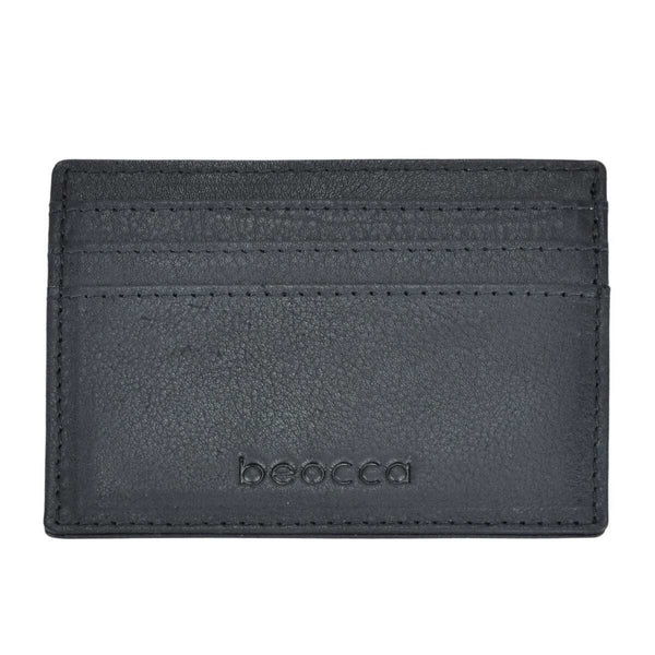 Leren pasjeshouder Seth voorkant