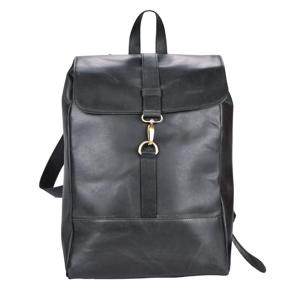 Leren Rugzak Bryce | 17" voorkant