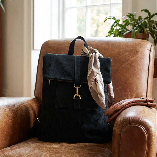 Rugzak Cleo | 14" - handgemaakt plantaardig gelooid leer