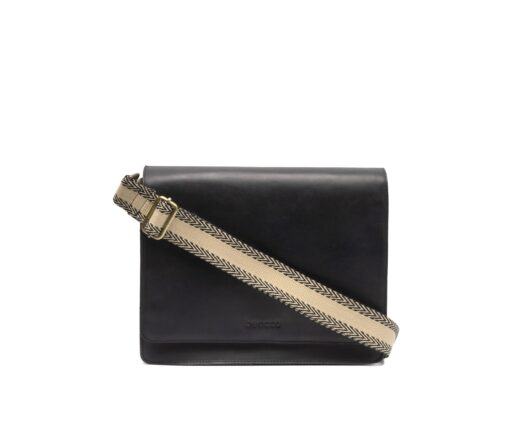 Schoudertas Ivy zwart - iPad compatible